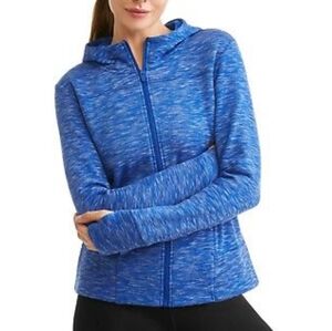 Danskin Now Women's Blue Zip-Up Hoodie